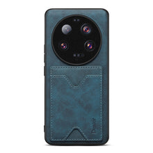Load image into Gallery viewer, Denior PU Back Cover Card Slot Holder Phone Case, For Xiaomi 13 Ultra