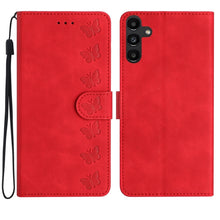 Load image into Gallery viewer, Seven Butterflies Embossed Leather Phone Case, For Samsung Galaxy A13 5G, For Samsung Galaxy A14 5G, For Samsung Galaxy A20 / A30, For Samsung Galaxy S24 5G, For Samsung Galaxy A05s, For Samsung Galaxy A20e, For Samsung Galaxy A20s                     ...