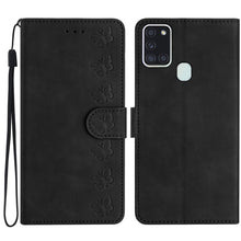 Load image into Gallery viewer, Seven Butterflies Embossed Leather Phone Case, For Samsung Galaxy A13 5G, For Samsung Galaxy A14 5G, For Samsung Galaxy A20 / A30, For Samsung Galaxy S24 5G, For Samsung Galaxy A05s, For Samsung Galaxy A20e, For Samsung Galaxy A20s                     ...