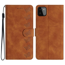 Load image into Gallery viewer, Seven Butterflies Embossed Leather Phone Case, For Samsung Galaxy A22 5G, For Samsung Galaxy A23 5G, For Samsung Galaxy A24 4G, For Samsung Galaxy A32 4G, For Samsung Galaxy A32 5G, For Samsung Galaxy A33 5G, For Samsung Galaxy A34, For Samsung Galaxy A40