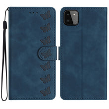 Load image into Gallery viewer, Seven Butterflies Embossed Leather Phone Case, For Samsung Galaxy A22 5G, For Samsung Galaxy A23 5G, For Samsung Galaxy A24 4G, For Samsung Galaxy A32 4G, For Samsung Galaxy A32 5G, For Samsung Galaxy A33 5G, For Samsung Galaxy A34, For Samsung Galaxy A40