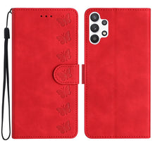 Load image into Gallery viewer, Seven Butterflies Embossed Leather Phone Case, For Samsung Galaxy A22 5G, For Samsung Galaxy A23 5G, For Samsung Galaxy A24 4G, For Samsung Galaxy A32 4G, For Samsung Galaxy A32 5G, For Samsung Galaxy A33 5G, For Samsung Galaxy A34, For Samsung Galaxy A40
