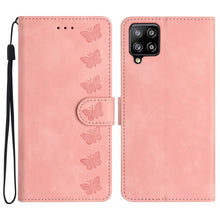 Load image into Gallery viewer, Seven Butterflies Embossed Leather Phone Case