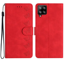 Load image into Gallery viewer, Seven Butterflies Embossed Leather Phone Case