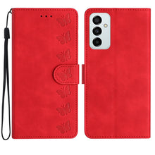 Load image into Gallery viewer, Seven Butterflies Embossed Leather Phone Case