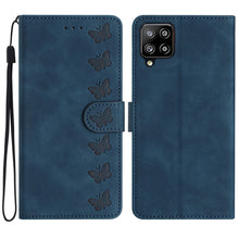 Load image into Gallery viewer, Seven Butterflies Embossed Leather Phone Case