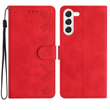 Load image into Gallery viewer, Seven Butterflies Embossed Leather Phone Case, For Samsung Galaxy A13 5G, For Samsung Galaxy A14 5G, For Samsung Galaxy A20 / A30, For Samsung Galaxy S24 5G, For Samsung Galaxy A05s, For Samsung Galaxy A20e, For Samsung Galaxy A20s                     ...