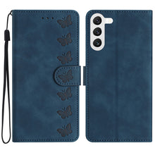 Load image into Gallery viewer, Seven Butterflies Embossed Leather Phone Case, For Samsung Galaxy A13 5G, For Samsung Galaxy A14 5G, For Samsung Galaxy A20 / A30, For Samsung Galaxy S24 5G, For Samsung Galaxy A05s, For Samsung Galaxy A20e, For Samsung Galaxy A20s                     ...