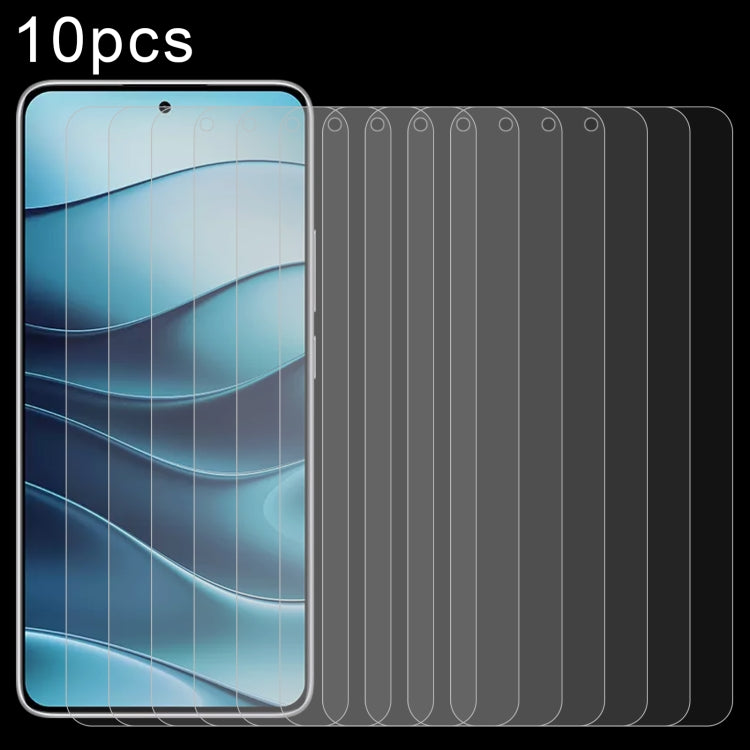 10pcs 0.26mm 9H 2.5D Tempered Glass Film, For Xiaomi Poco M7 Pro 5G, For Xiaomi Poco C75 5G, For Xiaomi Redmi K80 / K80 Pro, For Xiaomi Redmi Note 14 4G, For Xiaomi Redmi A4 5G, For Xiaomi Redmi 14R / A3 Pro, For Xiaomi Redmi Note 14 5G                ...