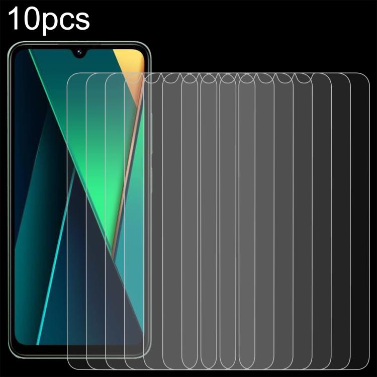 10pcs 0.26mm 9H 2.5D Tempered Glass Film, For Xiaomi Poco M7 Pro 5G, For Xiaomi Poco C75 5G, For Xiaomi Redmi K80 / K80 Pro, For Xiaomi Redmi Note 14 4G, For Xiaomi Redmi A4 5G, For Xiaomi Redmi 14R / A3 Pro, For Xiaomi Redmi Note 14 5G                ...