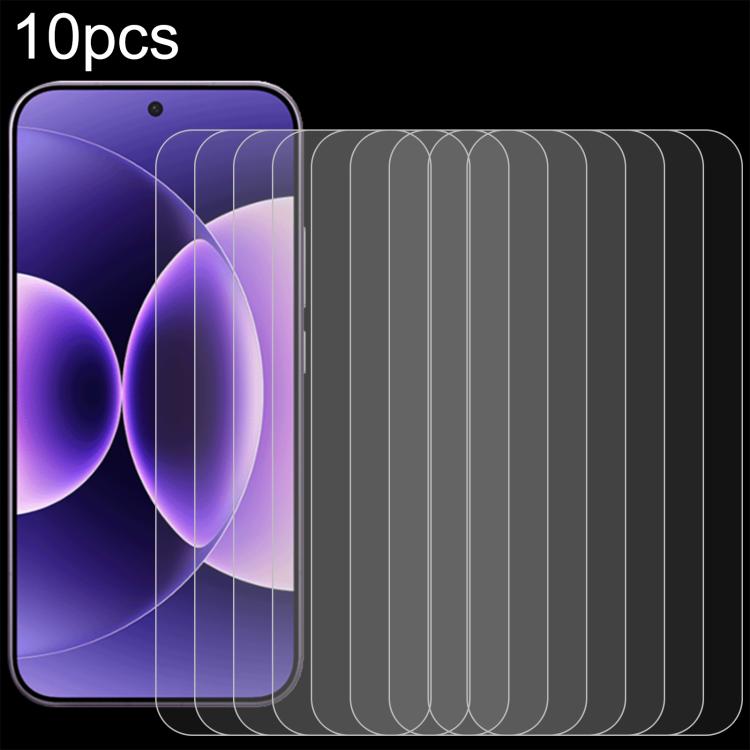 10pcs 0.26mm 9H 2.5D Tempered Glass Film, For Redmi 17C 4G, For Xiaomi Poco C81x 4G, For Xiaomi Poco M8s 5G, For Xiaomi Poco C81 Pro 4G, For Redmi A7 Pro 171mm / Poco C85x 5G, For Redmi R70 5G / R70m 5G, For Xiaomi Poco C85x 5G                         ...