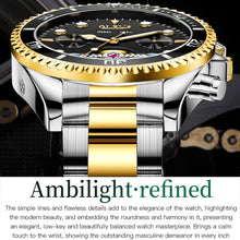 Load image into Gallery viewer, OLEVS 6605 Men Multifunctional Waterproof Mechanical Watch