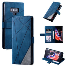 Load image into Gallery viewer, Skin Feel Splicing Horizontal Flip Leather Case with Holder &amp; Card Slots &amp; Wallet &amp; Photo Frame, For Samsung Galaxy Note9, For Samsung Galaxy Note 10, For Samsung Galaxy Note 10 Pro, For Samsung Galaxy S8 Plus, For Samsung Galaxy S9 Plus               ...