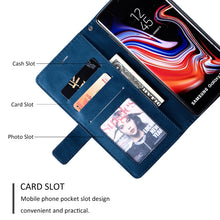 Load image into Gallery viewer, Skin Feel Splicing Horizontal Flip Leather Case with Holder &amp; Card Slots &amp; Wallet &amp; Photo Frame, For Samsung Galaxy Note9, For Samsung Galaxy Note 10, For Samsung Galaxy Note 10 Pro, For Samsung Galaxy S8 Plus, For Samsung Galaxy S9 Plus               ...