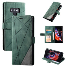 Load image into Gallery viewer, Skin Feel Splicing Horizontal Flip Leather Case with Holder &amp; Card Slots &amp; Wallet &amp; Photo Frame, For Samsung Galaxy Note9, For Samsung Galaxy Note 10, For Samsung Galaxy Note 10 Pro, For Samsung Galaxy S8 Plus, For Samsung Galaxy S9 Plus               ...