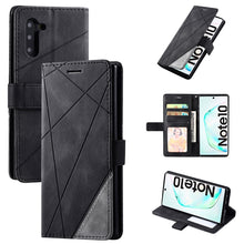 Load image into Gallery viewer, Skin Feel Splicing Horizontal Flip Leather Case with Holder &amp; Card Slots &amp; Wallet &amp; Photo Frame, For Samsung Galaxy Note9, For Samsung Galaxy Note 10, For Samsung Galaxy Note 10 Pro, For Samsung Galaxy S8 Plus, For Samsung Galaxy S9 Plus               ...