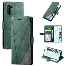 Load image into Gallery viewer, Skin Feel Splicing Horizontal Flip Leather Case with Holder &amp; Card Slots &amp; Wallet &amp; Photo Frame, For Samsung Galaxy Note9, For Samsung Galaxy Note 10, For Samsung Galaxy Note 10 Pro, For Samsung Galaxy S8 Plus, For Samsung Galaxy S9 Plus               ...