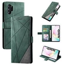 Load image into Gallery viewer, Skin Feel Splicing Horizontal Flip Leather Case with Holder &amp; Card Slots &amp; Wallet &amp; Photo Frame, For Samsung Galaxy Note9, For Samsung Galaxy Note 10, For Samsung Galaxy Note 10 Pro, For Samsung Galaxy S8 Plus, For Samsung Galaxy S9 Plus               ...