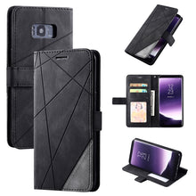 Load image into Gallery viewer, Skin Feel Splicing Horizontal Flip Leather Case with Holder &amp; Card Slots &amp; Wallet &amp; Photo Frame, For Samsung Galaxy Note9, For Samsung Galaxy Note 10, For Samsung Galaxy Note 10 Pro, For Samsung Galaxy S8 Plus, For Samsung Galaxy S9 Plus               ...