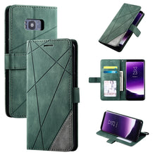 Load image into Gallery viewer, Skin Feel Splicing Horizontal Flip Leather Case with Holder &amp; Card Slots &amp; Wallet &amp; Photo Frame, For Samsung Galaxy Note9, For Samsung Galaxy Note 10, For Samsung Galaxy Note 10 Pro, For Samsung Galaxy S8 Plus, For Samsung Galaxy S9 Plus               ...