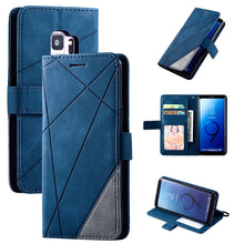 Load image into Gallery viewer, Skin Feel Splicing Horizontal Flip Leather Case with Holder &amp; Card Slots &amp; Wallet &amp; Photo Frame, For Samsung Galaxy Note9, For Samsung Galaxy Note 10, For Samsung Galaxy Note 10 Pro, For Samsung Galaxy S8 Plus, For Samsung Galaxy S9 Plus               ...