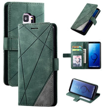 Load image into Gallery viewer, Skin Feel Splicing Horizontal Flip Leather Case with Holder &amp; Card Slots &amp; Wallet &amp; Photo Frame, For Samsung Galaxy Note9, For Samsung Galaxy Note 10, For Samsung Galaxy Note 10 Pro, For Samsung Galaxy S8 Plus, For Samsung Galaxy S9 Plus               ...