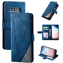 Load image into Gallery viewer, Skin Feel Splicing Horizontal Flip Leather Case with Holder &amp; Card Slots &amp; Wallet &amp; Photo Frame, For Samsung Galaxy Note9, For Samsung Galaxy Note 10, For Samsung Galaxy Note 10 Pro, For Samsung Galaxy S8 Plus, For Samsung Galaxy S9 Plus               ...