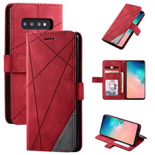Load image into Gallery viewer, Skin Feel Splicing Horizontal Flip Leather Case with Holder &amp; Card Slots &amp; Wallet &amp; Photo Frame, For Samsung Galaxy Note9, For Samsung Galaxy Note 10, For Samsung Galaxy Note 10 Pro, For Samsung Galaxy S8 Plus, For Samsung Galaxy S9 Plus               ...