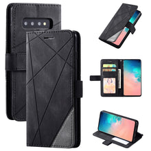 Load image into Gallery viewer, Skin Feel Splicing Horizontal Flip Leather Case with Holder &amp; Card Slots &amp; Wallet &amp; Photo Frame, For Samsung Galaxy Note9, For Samsung Galaxy Note 10, For Samsung Galaxy Note 10 Pro, For Samsung Galaxy S8 Plus, For Samsung Galaxy S9 Plus               ...