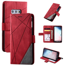 Load image into Gallery viewer, Skin Feel Splicing Horizontal Flip Leather Case with Holder &amp; Card Slots &amp; Wallet &amp; Photo Frame, For Samsung Galaxy Note9, For Samsung Galaxy Note 10, For Samsung Galaxy Note 10 Pro, For Samsung Galaxy S8 Plus, For Samsung Galaxy S9 Plus               ...