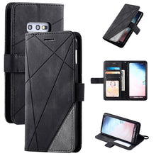 Load image into Gallery viewer, Skin Feel Splicing Horizontal Flip Leather Case with Holder &amp; Card Slots &amp; Wallet &amp; Photo Frame, For Samsung Galaxy Note9, For Samsung Galaxy Note 10, For Samsung Galaxy Note 10 Pro, For Samsung Galaxy S8 Plus, For Samsung Galaxy S9 Plus               ...