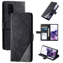 Load image into Gallery viewer, Skin Feel Splicing Horizontal Flip Leather Case with Holder &amp; Card Slots &amp; Wallet &amp; Photo Frame, For Samsung Galaxy S20, For Samsung Galaxy S20 Plus, For Samsung Galaxy S20 Ultra, For Samsung Galaxy S8, For Samsung Galaxy J6, For Samsung Galaxy A50    ...