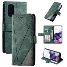 Load image into Gallery viewer, Skin Feel Splicing Horizontal Flip Leather Case with Holder &amp; Card Slots &amp; Wallet &amp; Photo Frame, For Samsung Galaxy S20, For Samsung Galaxy S20 Plus, For Samsung Galaxy S20 Ultra, For Samsung Galaxy S8, For Samsung Galaxy J6, For Samsung Galaxy A50    ...