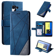 Load image into Gallery viewer, Skin Feel Splicing Horizontal Flip Leather Case with Holder &amp; Card Slots &amp; Wallet &amp; Photo Frame, For Samsung Galaxy S20, For Samsung Galaxy S20 Plus, For Samsung Galaxy S20 Ultra, For Samsung Galaxy S8, For Samsung Galaxy J6, For Samsung Galaxy A50    ...