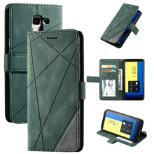 Load image into Gallery viewer, Skin Feel Splicing Horizontal Flip Leather Case with Holder &amp; Card Slots &amp; Wallet &amp; Photo Frame, For Samsung Galaxy S20, For Samsung Galaxy S20 Plus, For Samsung Galaxy S20 Ultra, For Samsung Galaxy S8, For Samsung Galaxy J6, For Samsung Galaxy A50    ...