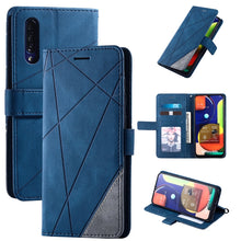 Load image into Gallery viewer, Skin Feel Splicing Horizontal Flip Leather Case with Holder &amp; Card Slots &amp; Wallet &amp; Photo Frame, For Samsung Galaxy S20, For Samsung Galaxy S20 Plus, For Samsung Galaxy S20 Ultra, For Samsung Galaxy S8, For Samsung Galaxy J6, For Samsung Galaxy A50    ...