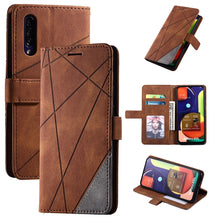 Load image into Gallery viewer, Skin Feel Splicing Horizontal Flip Leather Case with Holder &amp; Card Slots &amp; Wallet &amp; Photo Frame, For Samsung Galaxy S20, For Samsung Galaxy S20 Plus, For Samsung Galaxy S20 Ultra, For Samsung Galaxy S8, For Samsung Galaxy J6, For Samsung Galaxy A50    ...