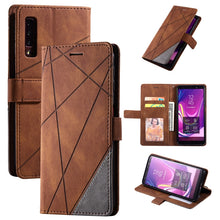 Load image into Gallery viewer, Skin Feel Splicing Horizontal Flip Leather Case with Holder &amp; Card Slots &amp; Wallet &amp; Photo Frame, For Samsung Galaxy S20, For Samsung Galaxy S20 Plus, For Samsung Galaxy S20 Ultra, For Samsung Galaxy S8, For Samsung Galaxy J6, For Samsung Galaxy A50    ...