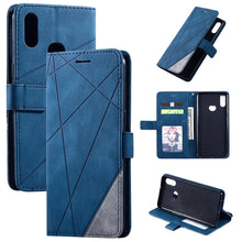 Load image into Gallery viewer, Skin Feel Splicing Horizontal Flip Leather Case with Holder &amp; Card Slots &amp; Wallet &amp; Photo Frame, For Samsung Galaxy S20, For Samsung Galaxy S20 Plus, For Samsung Galaxy S20 Ultra, For Samsung Galaxy S8, For Samsung Galaxy J6, For Samsung Galaxy A50    ...