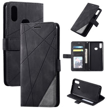Load image into Gallery viewer, Skin Feel Splicing Horizontal Flip Leather Case with Holder &amp; Card Slots &amp; Wallet &amp; Photo Frame, For Samsung Galaxy S20, For Samsung Galaxy S20 Plus, For Samsung Galaxy S20 Ultra, For Samsung Galaxy S8, For Samsung Galaxy J6, For Samsung Galaxy A50    ...