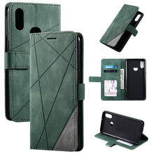 Load image into Gallery viewer, Skin Feel Splicing Horizontal Flip Leather Case with Holder &amp; Card Slots &amp; Wallet &amp; Photo Frame, For Samsung Galaxy S20, For Samsung Galaxy S20 Plus, For Samsung Galaxy S20 Ultra, For Samsung Galaxy S8, For Samsung Galaxy J6, For Samsung Galaxy A50    ...