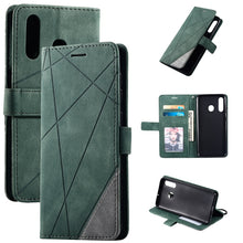 Load image into Gallery viewer, Skin Feel Splicing Horizontal Flip Leather Case with Holder &amp; Card Slots &amp; Wallet &amp; Photo Frame, For Samsung Galaxy A20, For Samsung Galaxy A20e