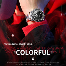 Load image into Gallery viewer, OLEVS 6650 Men Luminous Waterproof Mechanical Watch