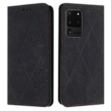 Load image into Gallery viewer, Ethnic Embossed Adsorption Leather Phone Case, For Samsung Galaxy S20, For Samsung Galaxy S20+, For Samsung Galaxy S20 FE, For Samsung Galaxy S20 Ultra, For Samsung Galaxy A02s 166mm, For Samsung Galaxy A03s 166mm, For Samsung Galaxy A12 5G            ...