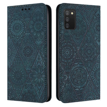 Load image into Gallery viewer, Ethnic Embossed Adsorption Leather Phone Case, For Samsung Galaxy S20, For Samsung Galaxy S20+, For Samsung Galaxy S20 FE, For Samsung Galaxy S20 Ultra, For Samsung Galaxy A02s 166mm, For Samsung Galaxy A03s 166mm, For Samsung Galaxy A12 5G            ...