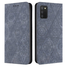 Load image into Gallery viewer, Ethnic Embossed Adsorption Leather Phone Case, For Samsung Galaxy S20, For Samsung Galaxy S20+, For Samsung Galaxy S20 FE, For Samsung Galaxy S20 Ultra, For Samsung Galaxy A02s 166mm, For Samsung Galaxy A03s 166mm, For Samsung Galaxy A12 5G            ...