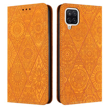 Load image into Gallery viewer, Ethnic Embossed Adsorption Leather Phone Case, For Samsung Galaxy S20, For Samsung Galaxy S20+, For Samsung Galaxy S20 FE, For Samsung Galaxy S20 Ultra, For Samsung Galaxy A02s 166mm, For Samsung Galaxy A03s 166mm, For Samsung Galaxy A12 5G            ...