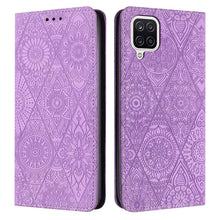 Load image into Gallery viewer, Ethnic Embossed Adsorption Leather Phone Case, For Samsung Galaxy S20, For Samsung Galaxy S20+, For Samsung Galaxy S20 FE, For Samsung Galaxy S20 Ultra, For Samsung Galaxy A02s 166mm, For Samsung Galaxy A03s 166mm, For Samsung Galaxy A12 5G            ...