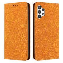 Load image into Gallery viewer, Ethnic Embossed Adsorption Leather Phone Case, For Samsung Galaxy S20, For Samsung Galaxy S20+, For Samsung Galaxy S20 FE, For Samsung Galaxy S20 Ultra, For Samsung Galaxy A02s 166mm, For Samsung Galaxy A03s 166mm, For Samsung Galaxy A12 5G            ...