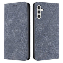 Load image into Gallery viewer, Ethnic Embossed Adsorption Leather Phone Case, For Samsung Galaxy S20, For Samsung Galaxy S20+, For Samsung Galaxy S20 FE, For Samsung Galaxy S20 Ultra, For Samsung Galaxy A02s 166mm, For Samsung Galaxy A03s 166mm, For Samsung Galaxy A12 5G            ...